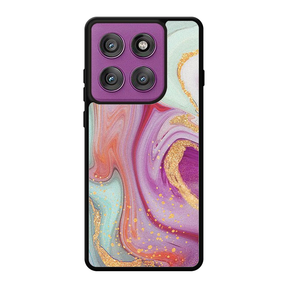 3 Color Marble Motorola Moto Edge 60 Pro Case QC10938