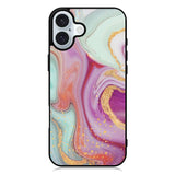 3 Color Marble iPhone 16 Case QC10938