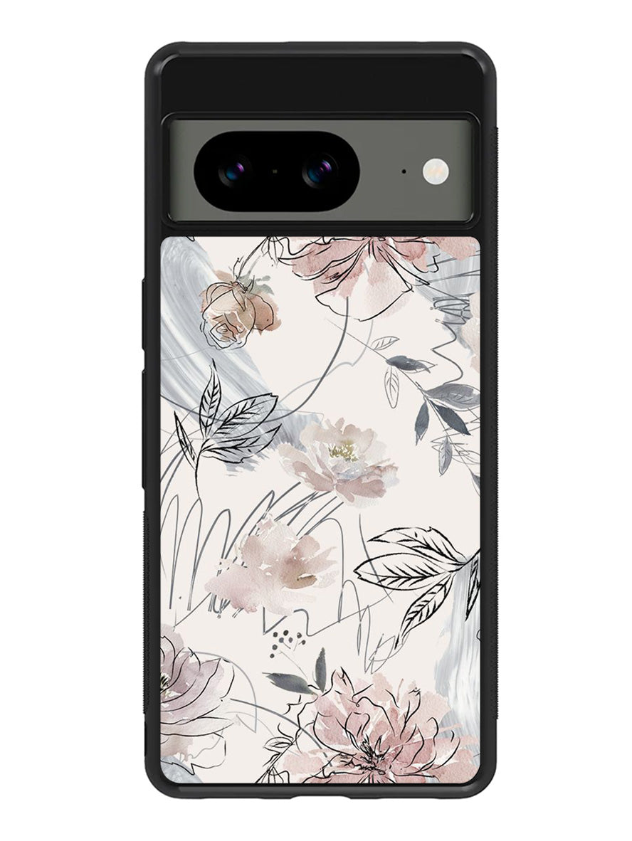Aesthetic Floral Flower Google Pixel 8 Case QC11137