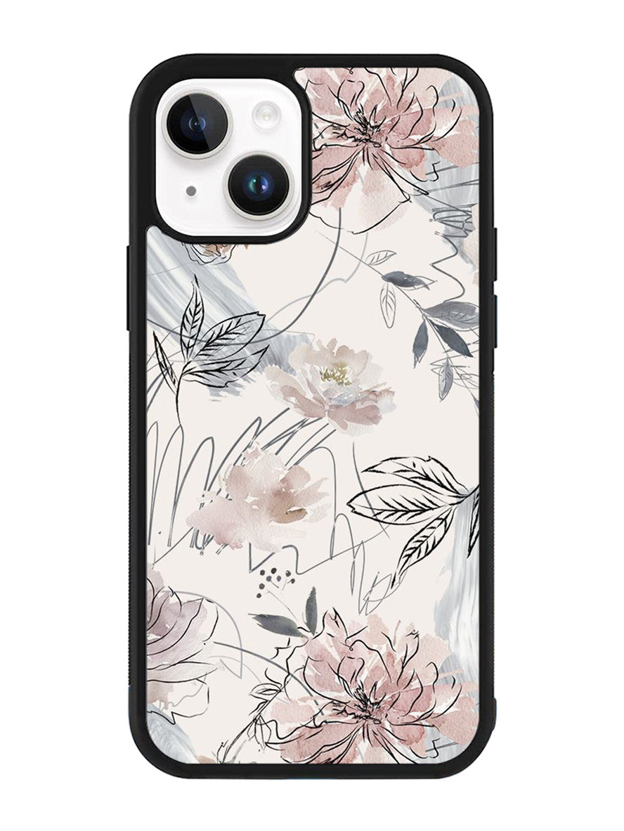 Aesthetic Floral Flower iPhone 14 Plus Case QC11137
