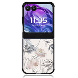 Aesthetic Floral Flower Motorola Moto Razr Plus 2024 , Moto Razr+ 2024 Case OV11137