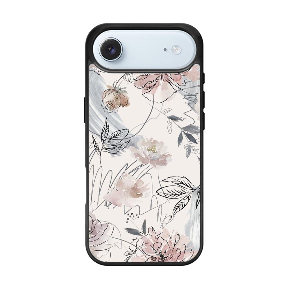 Aesthetic Floral Flower iPhone Air Case QC11137
