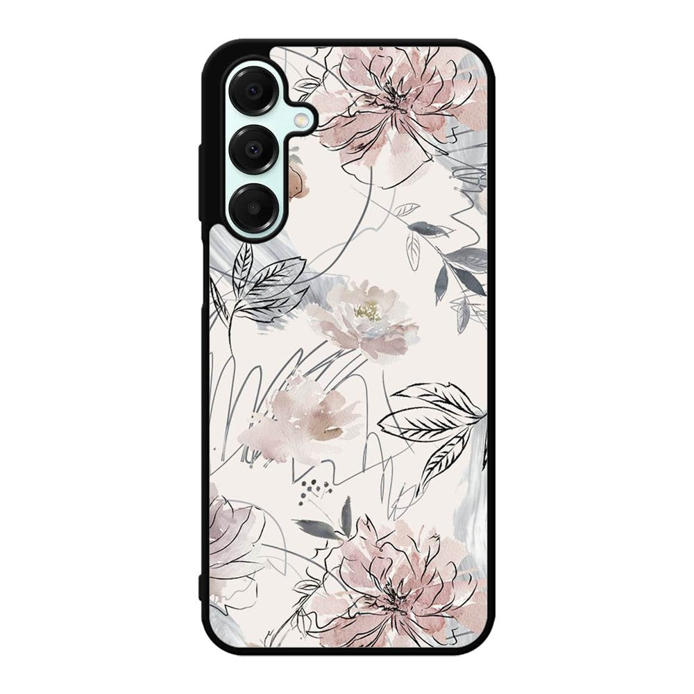 Aesthetic Floral Flower Samsung Galaxy A16 Case OV11137
