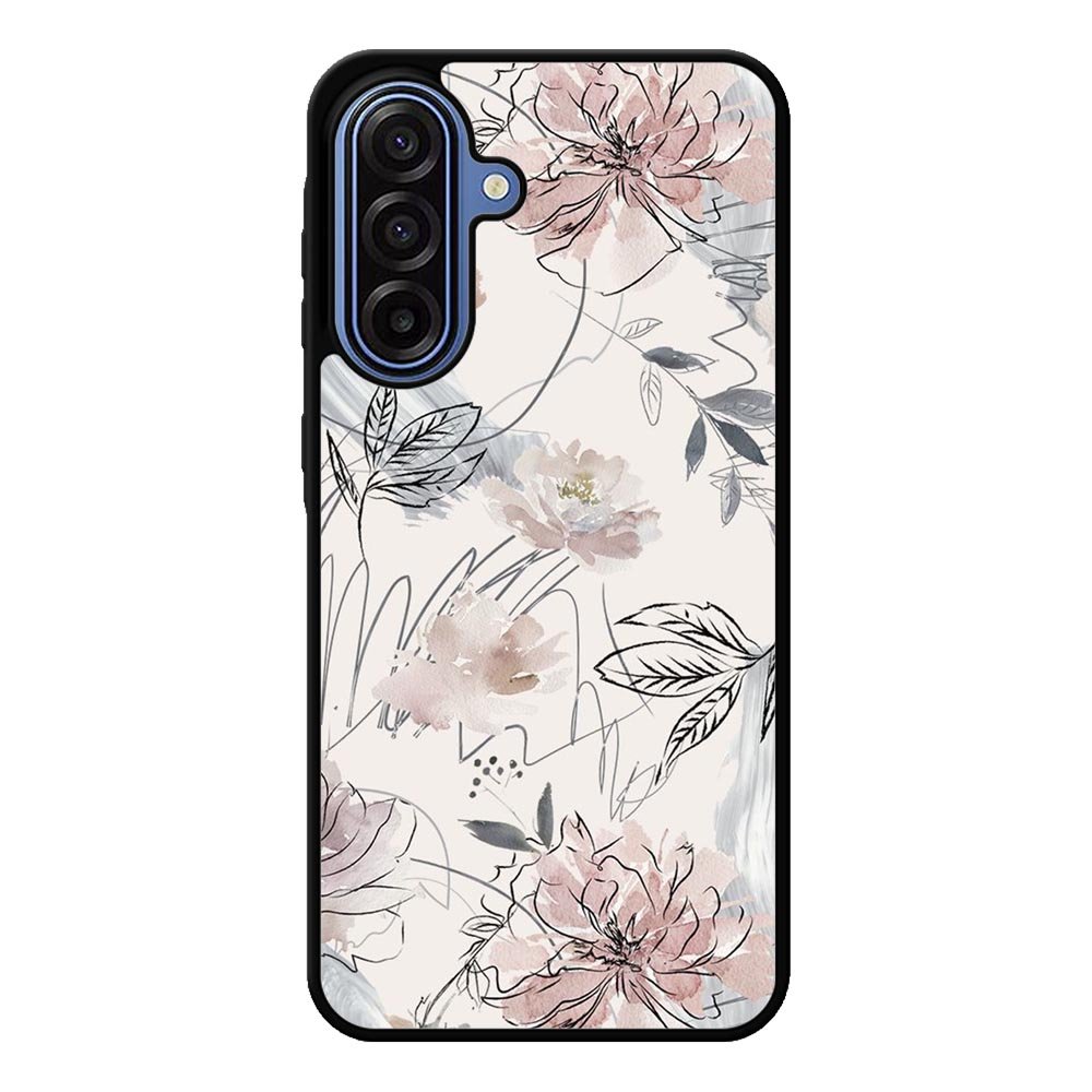 Aesthetic Floral Flower Samsung Galaxy A17 Case QC11137