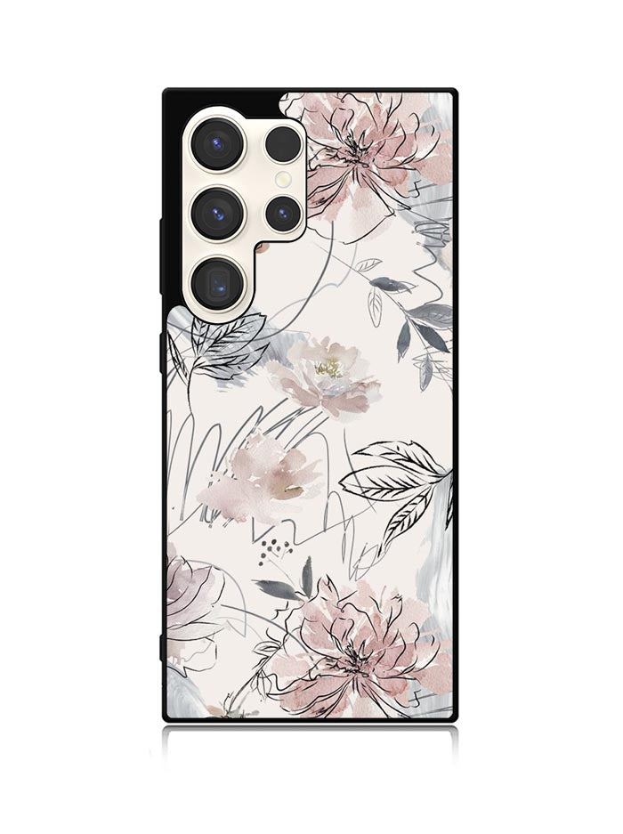 Aesthetic Floral Flower Samsung Galaxy S25 Ultra 5G Case QC11137