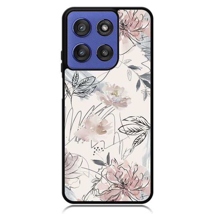 Aesthetic Floral Flower Motorola Moto G Stylus 5G 2025 Case OV11137
