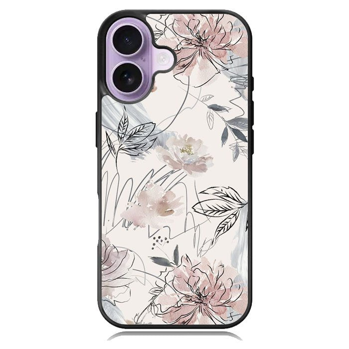 Aesthetic Floral Flower iPhone 17 Case OV11137
