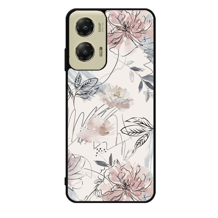Aesthetic Floral Flower Motorola Moto G Stylus 5G 2024 Case OV11137