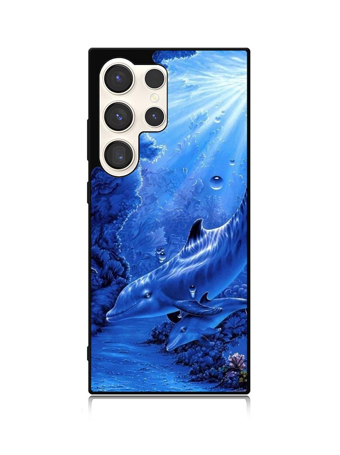 Dolphine in the Sea Samsung Galaxy S25 Ultra 5G Case QC11063