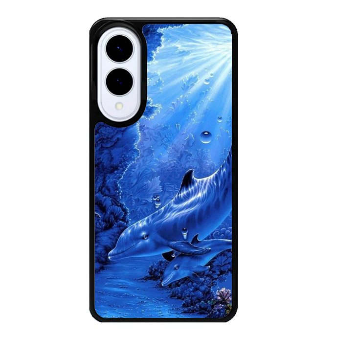 Dolphine in the Sea Samsung Galaxy S25 Edge 5G Case OV11063