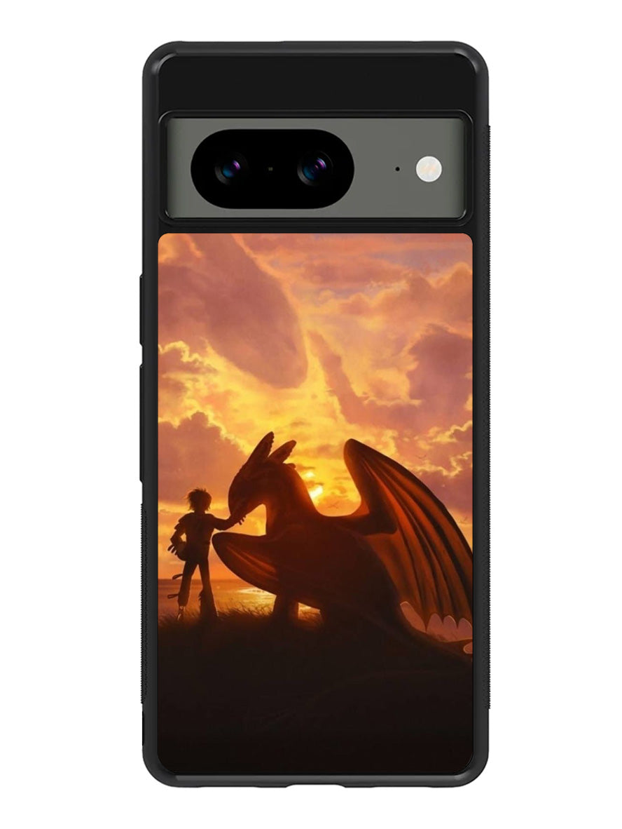 Hiccup and Toothless Google Pixel 8 Case QC11111
