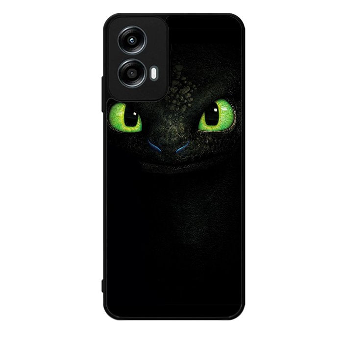 Toothless Green Eyes Motorola Moto G Play 2024 Case OV10946