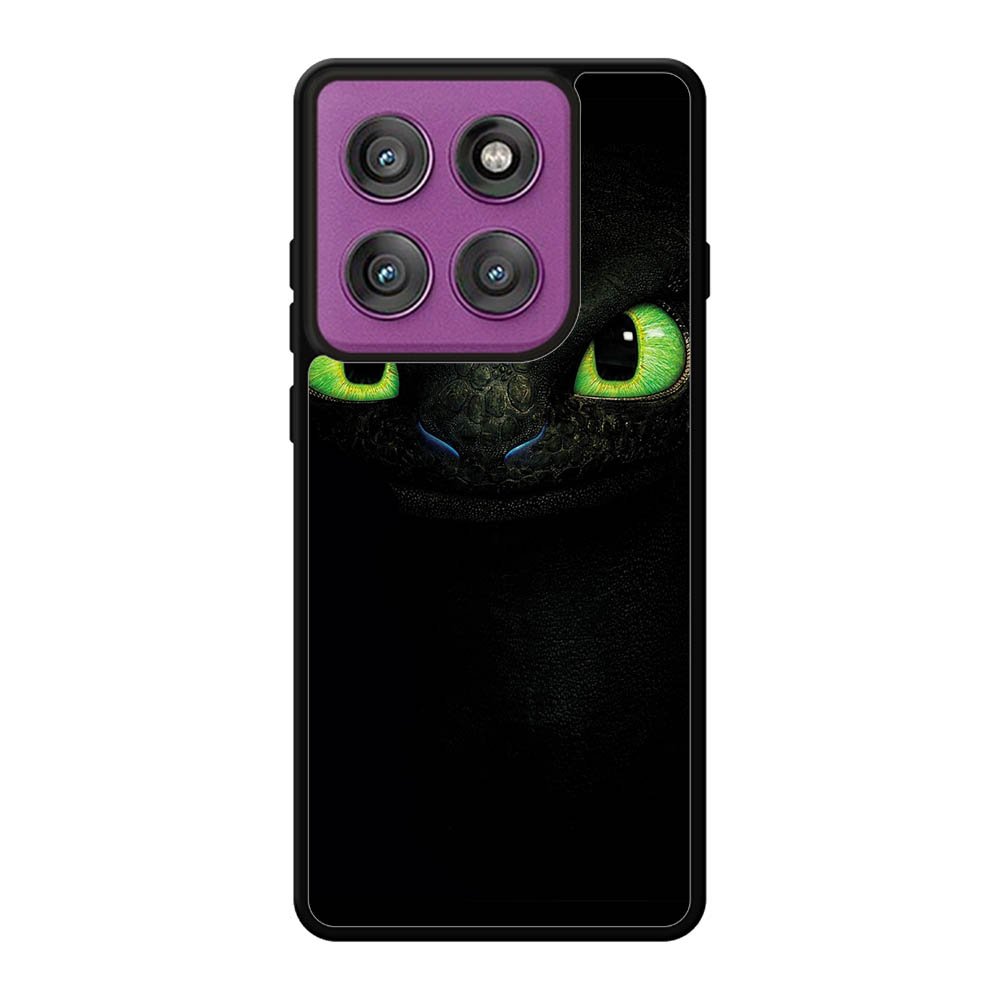 Toothless Green Eyes Motorola Moto Edge 60 Pro Case QC10946