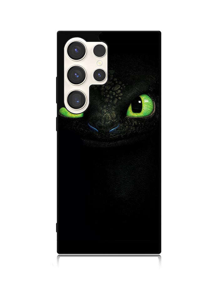 Toothless Green Eyes Samsung Galaxy S25 Ultra 5G Case QC10946