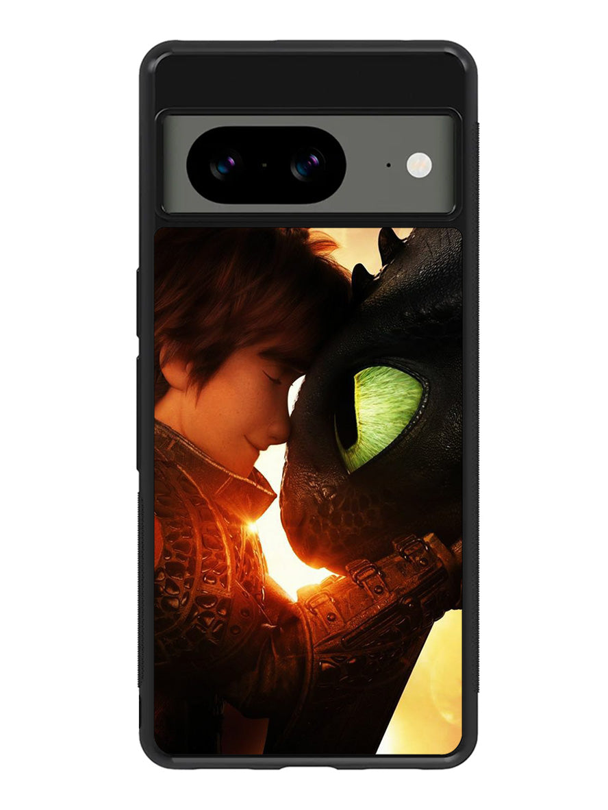 Best Partner Hiccup and Toothless Google Pixel 8A Case QC11159