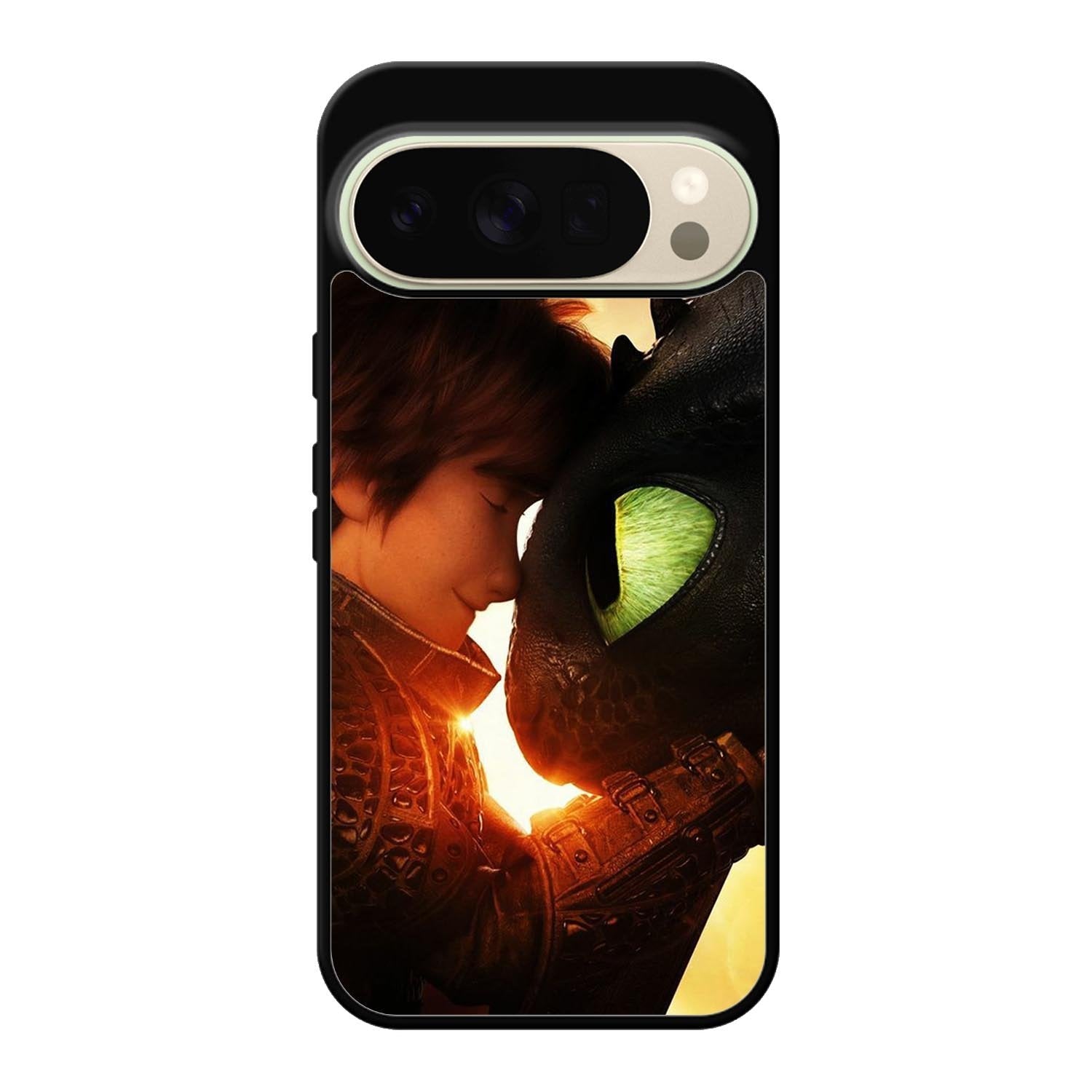 Best Partner Hiccup and Toothless Google Pixel 10 Pro Case QC11159