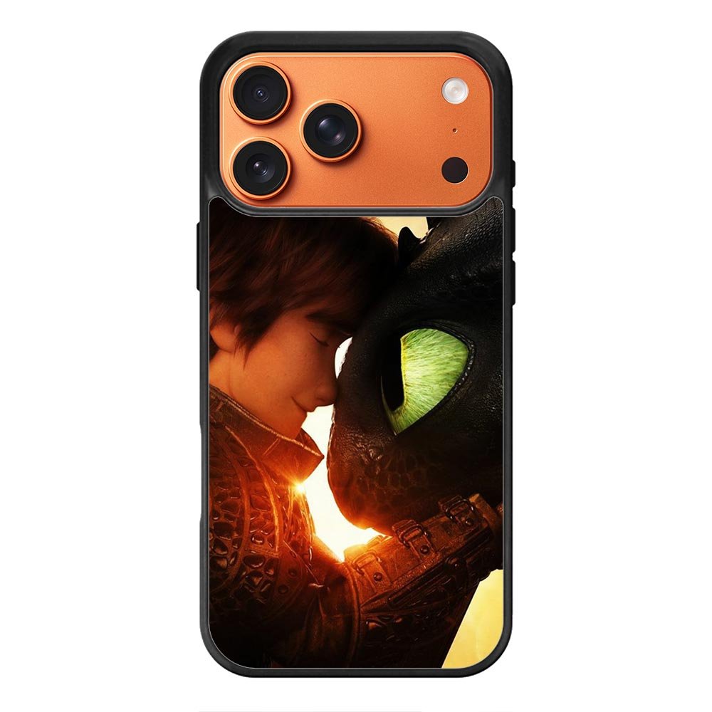 Best Partner Hiccup and Toothless iPhone 17 Pro Case QC11159