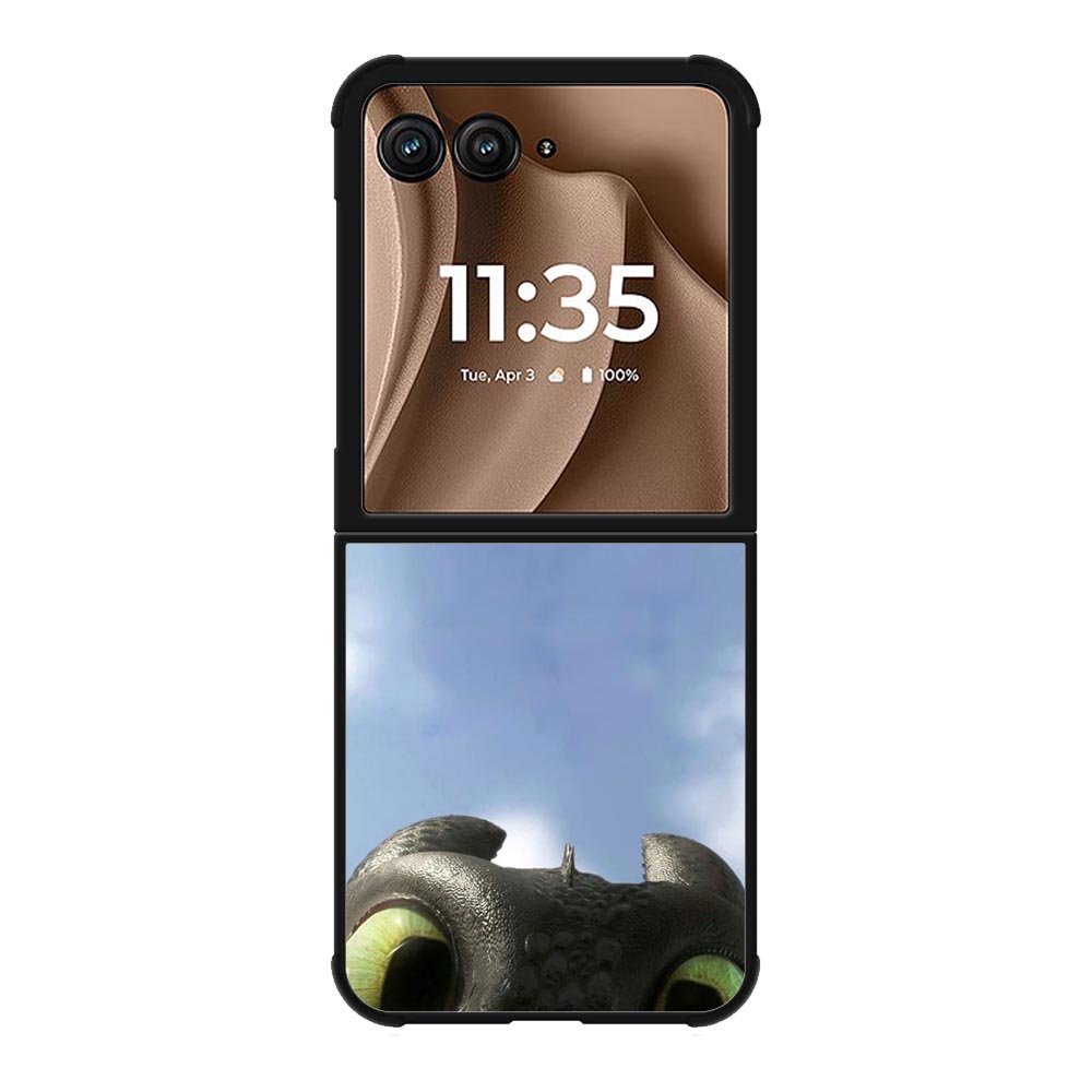 Crazy Face Toothless Motorola Moto RAZR Plus 2025 Case OV11059