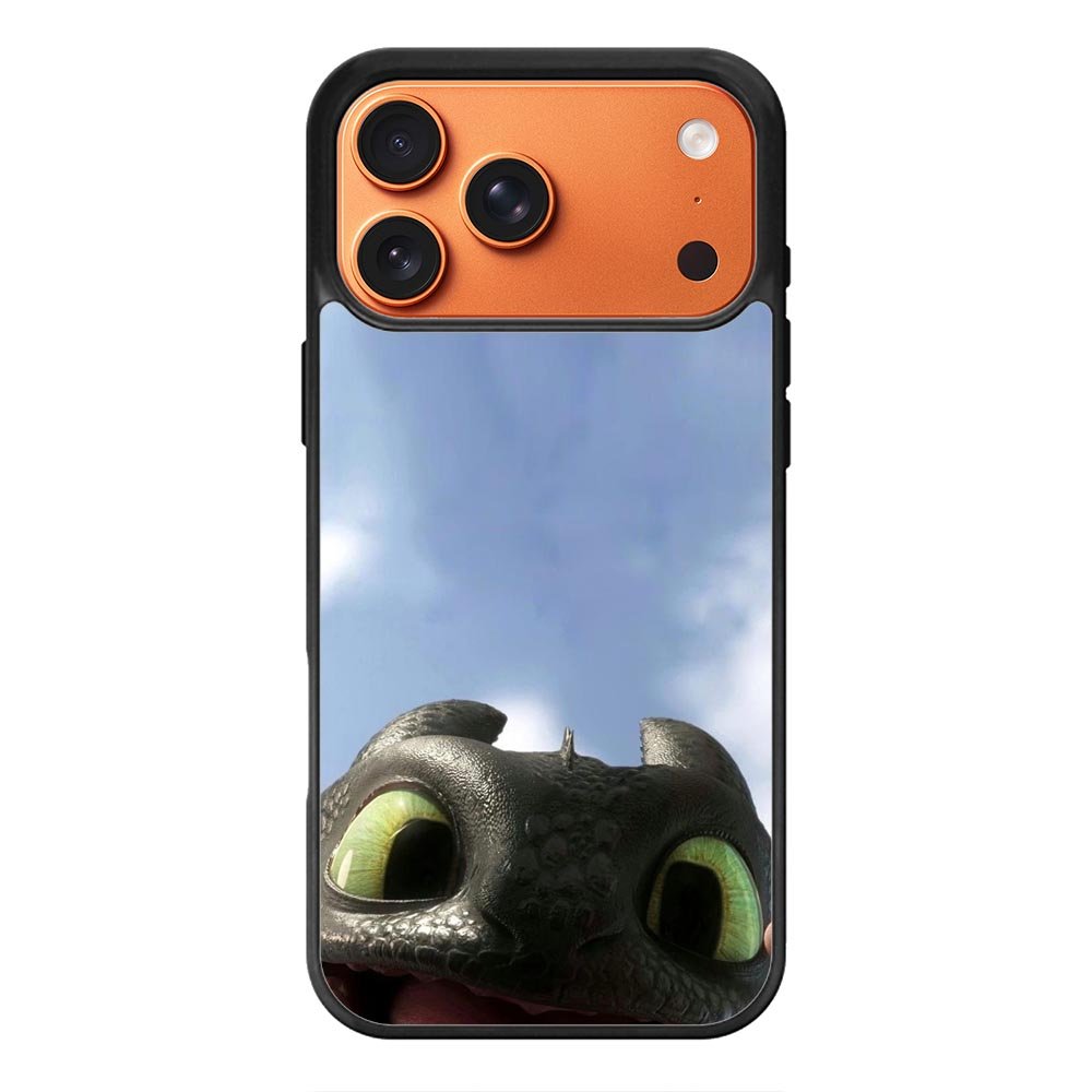 Crazy Face Toothless iPhone 17 Pro Case OV11059