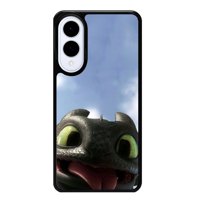 Crazy Face Toothless Samsung Galaxy S25 Edge 5G Case OV11059