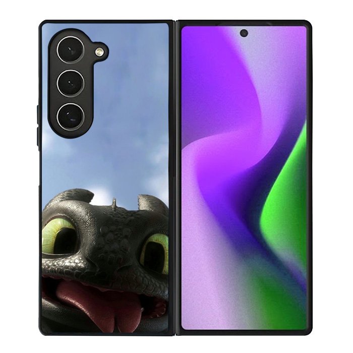 Crazy Face Toothless Samsung Galaxy Z Fold 6 5G 2024 Case OV11059