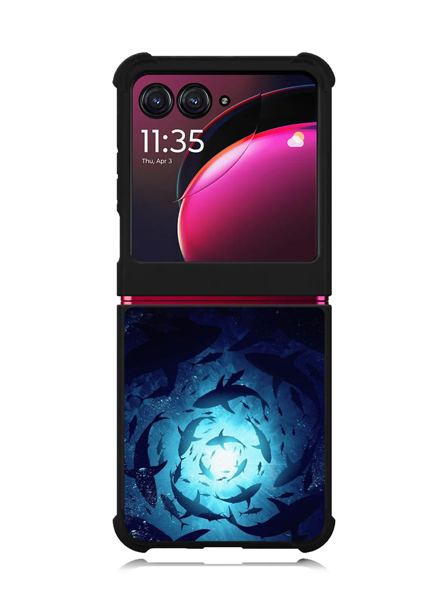 Beautifull underwater on the Sea Motorola Moto Razr Plus 2023 , Moto Razr+ 2023 Case OV10905