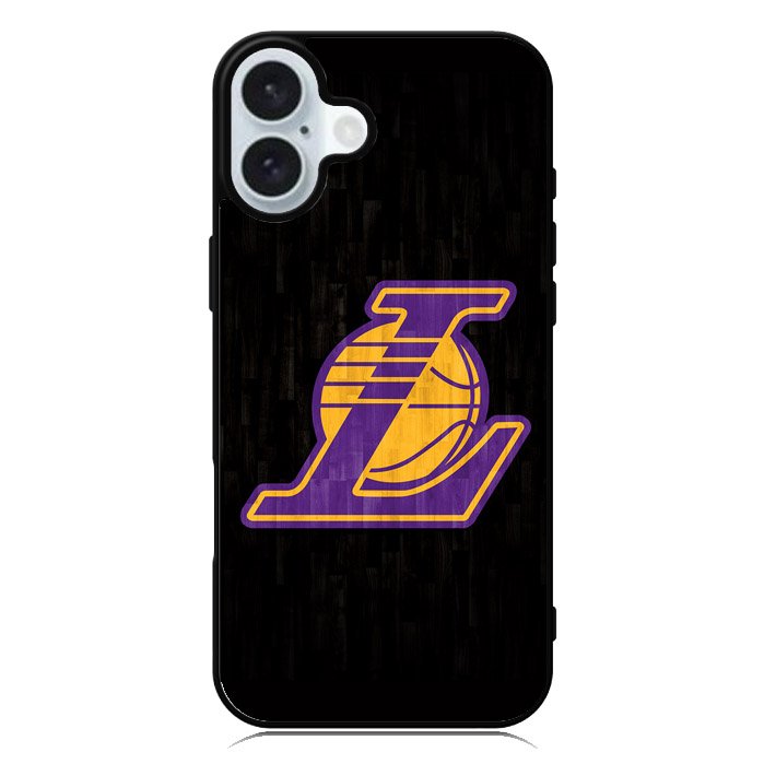 Lakers NBA Logo iPhone 16 Case QC10886