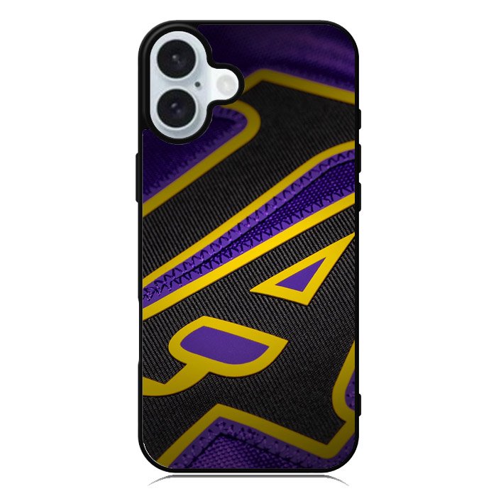 Logo Lakers LA iPhone 16 Case QC10890