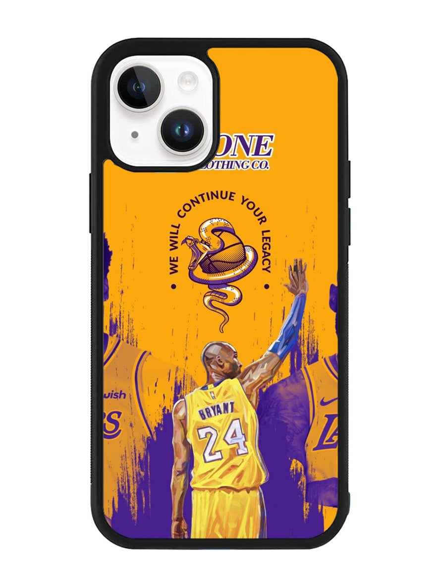 Lakers 24 LA iPhone 14 Case QC10885