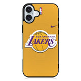 NBA LAKERS Los Angeles iPhone 16 Case QC10783