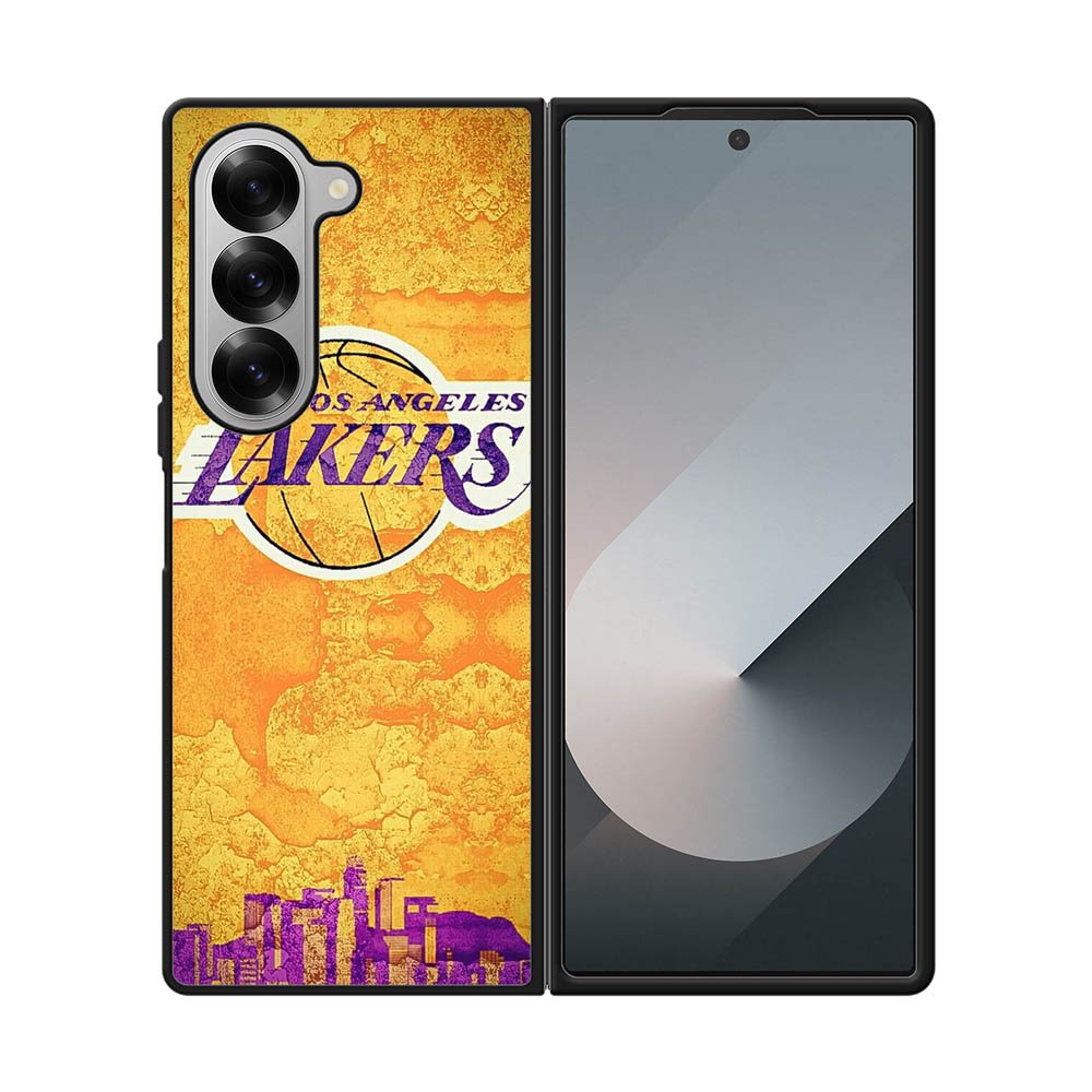 Los Angeles Lakers Samsung Galaxy Z Fold 7 5G Case QC10893