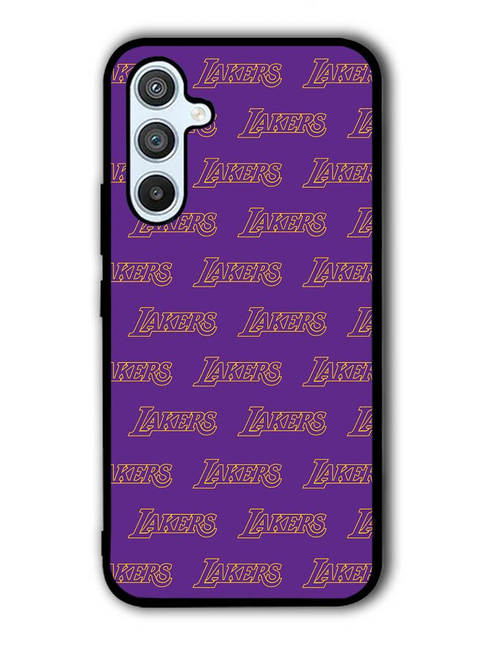 Lakers Pattern LA Samsung Galaxy A54 5G Case OV10887