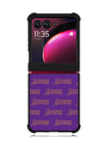 Lakers Pattern LA Motorola Moto Razr Plus 2023 , Moto Razr+ 2023 Case OV10887