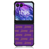 Lakers Pattern LA Motorola Moto Razr Plus 2024 , Moto Razr+ 2024 Case OV10887