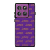 Lakers Pattern LA Motorola Moto Edge 60 Pro Case QC10887