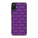 Lakers Pattern LA Samsung Galaxy A07 Case QC10887
