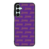 Lakers Pattern LA Samsung Galaxy A16 Case OV10887
