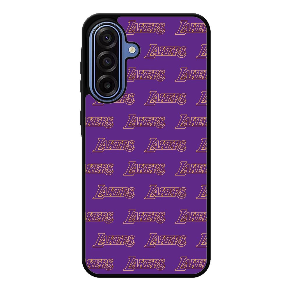 Lakers Pattern LA Samsung Galaxy A17 Case QC10887