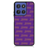Lakers Pattern LA Motorola Moto G Stylus 5G 2025 Case OV10887