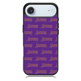 Lakers Pattern LA iPhone 17 Air Case OV10887