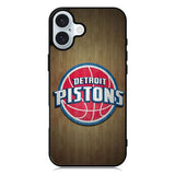 Detroit Pistons NBA iPhone 16 Case QC10925