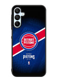 NBA Detroit Pistons Samsung Galaxy A35 5G Case OV10781