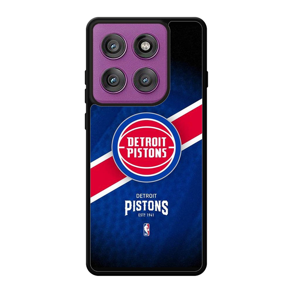 NBA Detroit Pistons Motorola Moto Edge 60 Pro Case OV10781