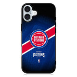 NBA Detroit Pistons iPhone 16 Case QC10781