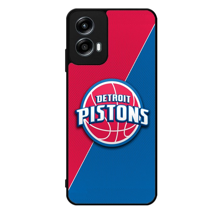 Red Blue Detroit Pistons Motorola Moto G Play 2024 Case OV10804