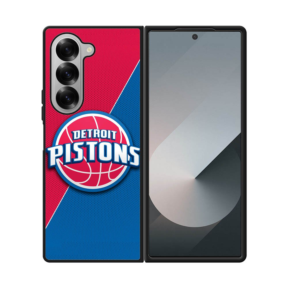 Red Blue Detroit Pistons Samsung Galaxy Z Fold 7 5G Case OV10804