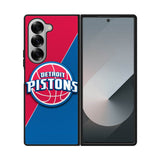 Red Blue Detroit Pistons Samsung Galaxy Z Fold 7 5G Case OV10804
