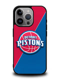 Red Blue Detroit Pistons iPhone 16 Pro Case OV10804