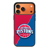Red Blue Detroit Pistons iPhone 17 Pro Case OV10804
