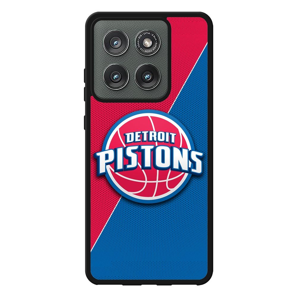 Red Blue Detroit Pistons Motorola Moto Edge 2025 Case OV10804